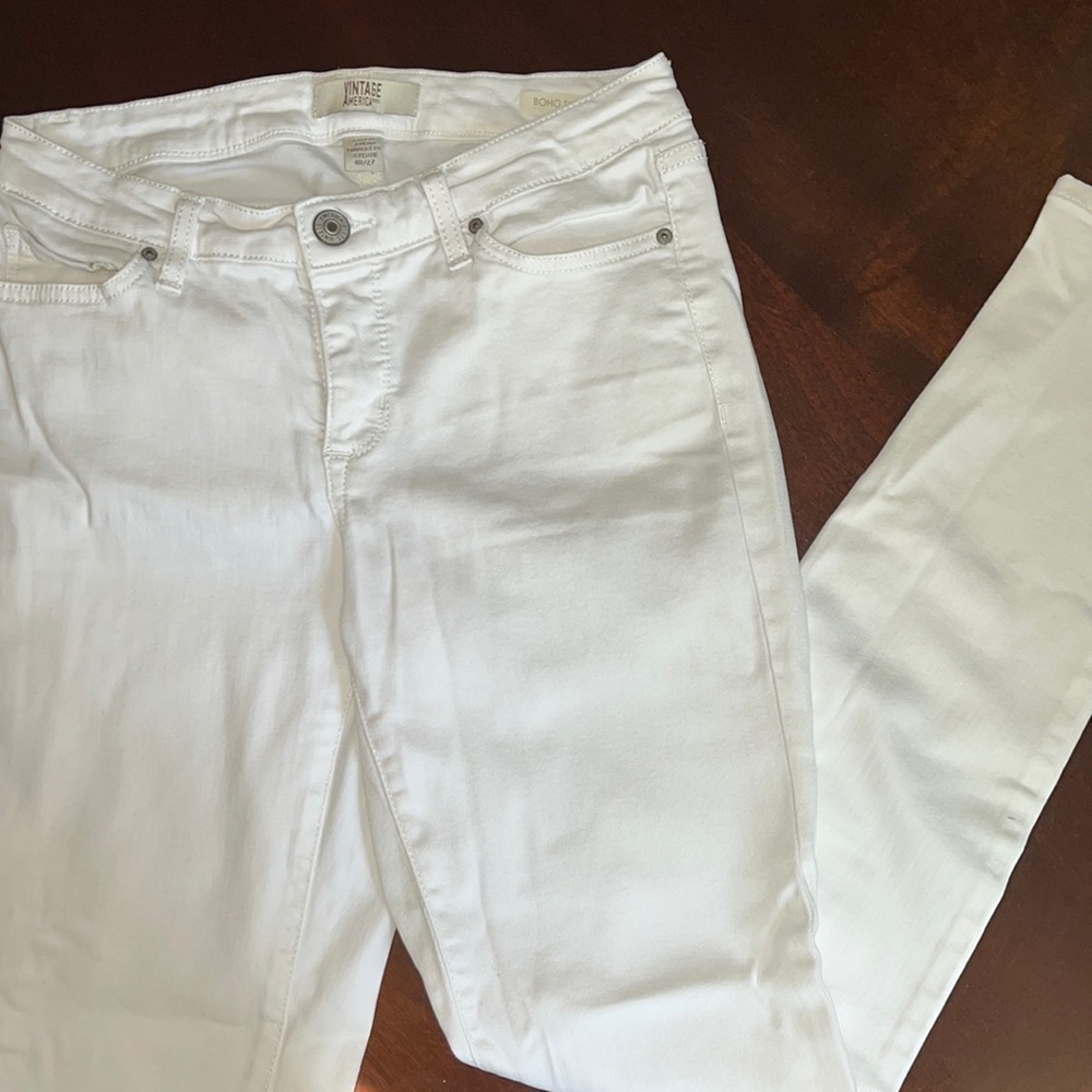 White Jeans! Vintage America.